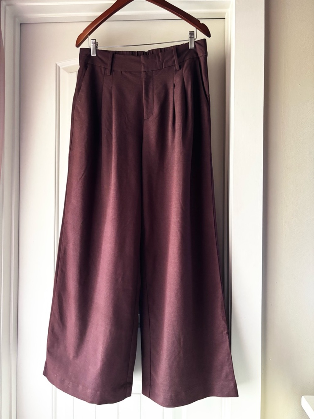 a new day Wide-Leg Pants in Burgundy
